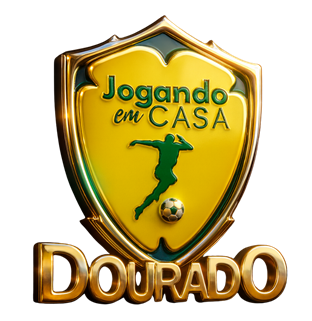Logo oficial do Jogando em Casa Dourado, portal de notícias e cobertura completa do Cuiabá EC com vídeos, torcida e bastidores.