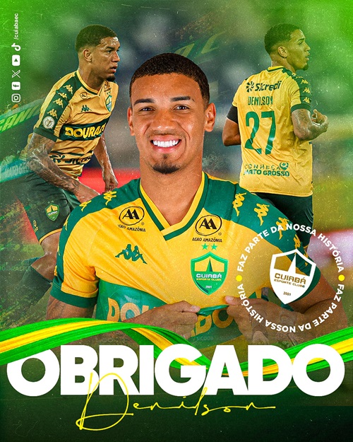 Denilson deixa o Cuiabá após 153 jogos e acerta com o Mirassol, encerrando ciclo histórico no Dourado.