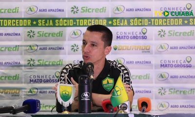 Eduardo Barros critica arbitragem, explica mudanças no Cuiabá, comenta vaias da torcida e reforça confiança no projeto após empate com o Fortaleza.