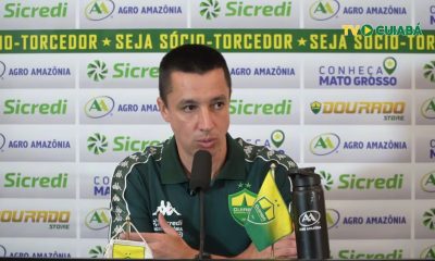 Eduardo Barros explica a estratégia do Cuiabá na vitória sobre o Ceará, destaca evolução da equipe e mantém foco no próximo desafio da Série B.