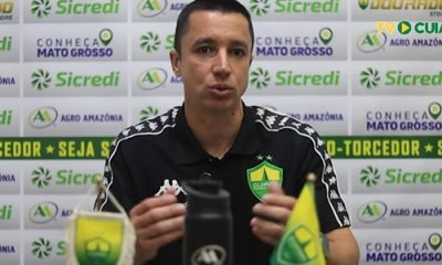 Eduardo Barros questiona pênalti contra o Cuiabá e valoriza empate com Novorizontino. Técnico projeta reta final em busca do G6.