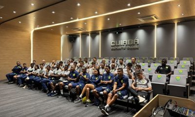 Capacitação do Cuiabá reúne profissionais da base, Escolinha e Instituto Dourado para fortalecer a formação de atletas e cidadãos.