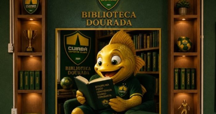 Biblioteca Dourado incentiva leitura, reduz tempo de tela e reforça a formação de atletas nas categorias de base do Cuiabá.