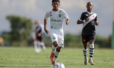 Cuiabá e Vasco ficaram no 1 a 1 no jogo de ida da segunda fase da Copa do Brasil Sub-17.