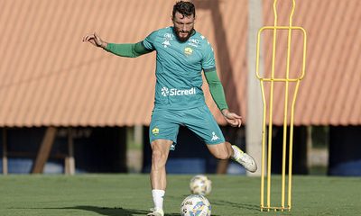 Cuiabá Final Mato-Grossense: lateral Sander nos Treinos em Busca do seu primeiro titulo com a camisa do Dourado.